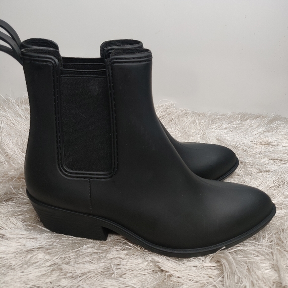 New Jeffrey Campbell rain Booties sz 10 - Picture 2 of 7
